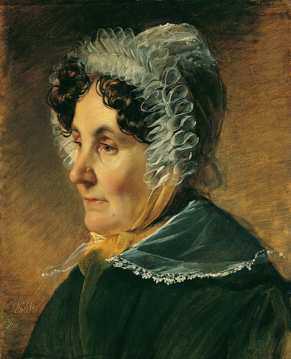Ritratto di Theresia Amerling, madre dell'artista - Österreichische Galerie Belvedere, Vienna